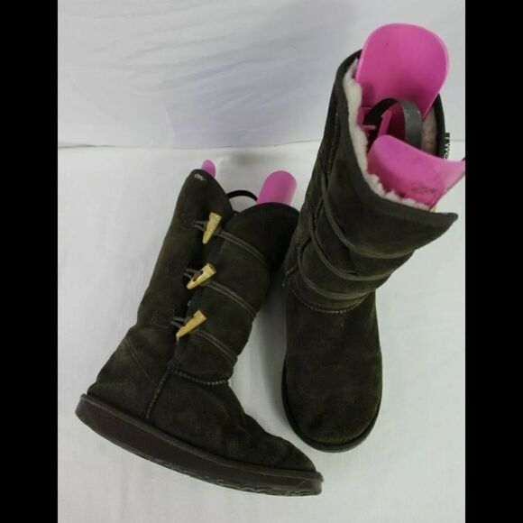 EMU Australia Hip Hi Sheep Wool Triple Toggle Boot - Picture 2 of 9